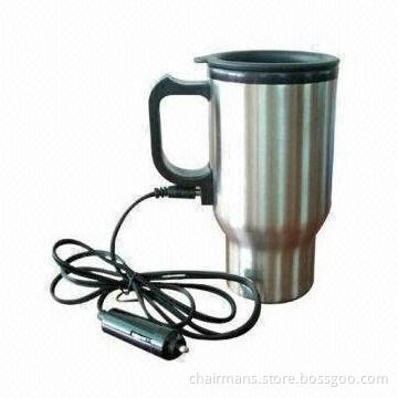 12V Car Heating Cup, Made of Environment-friendly Plastic Inside Material